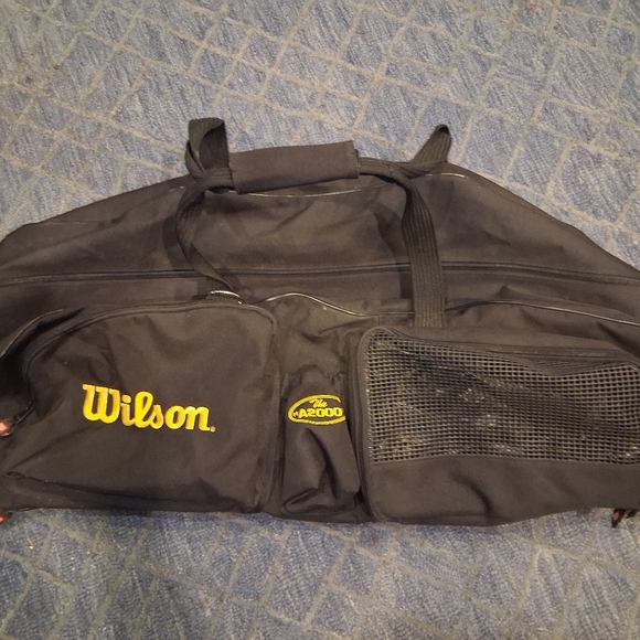 Wilson Black Sports Bag
